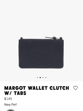 NWOT Margot Wallet Clutch w/ Tabs